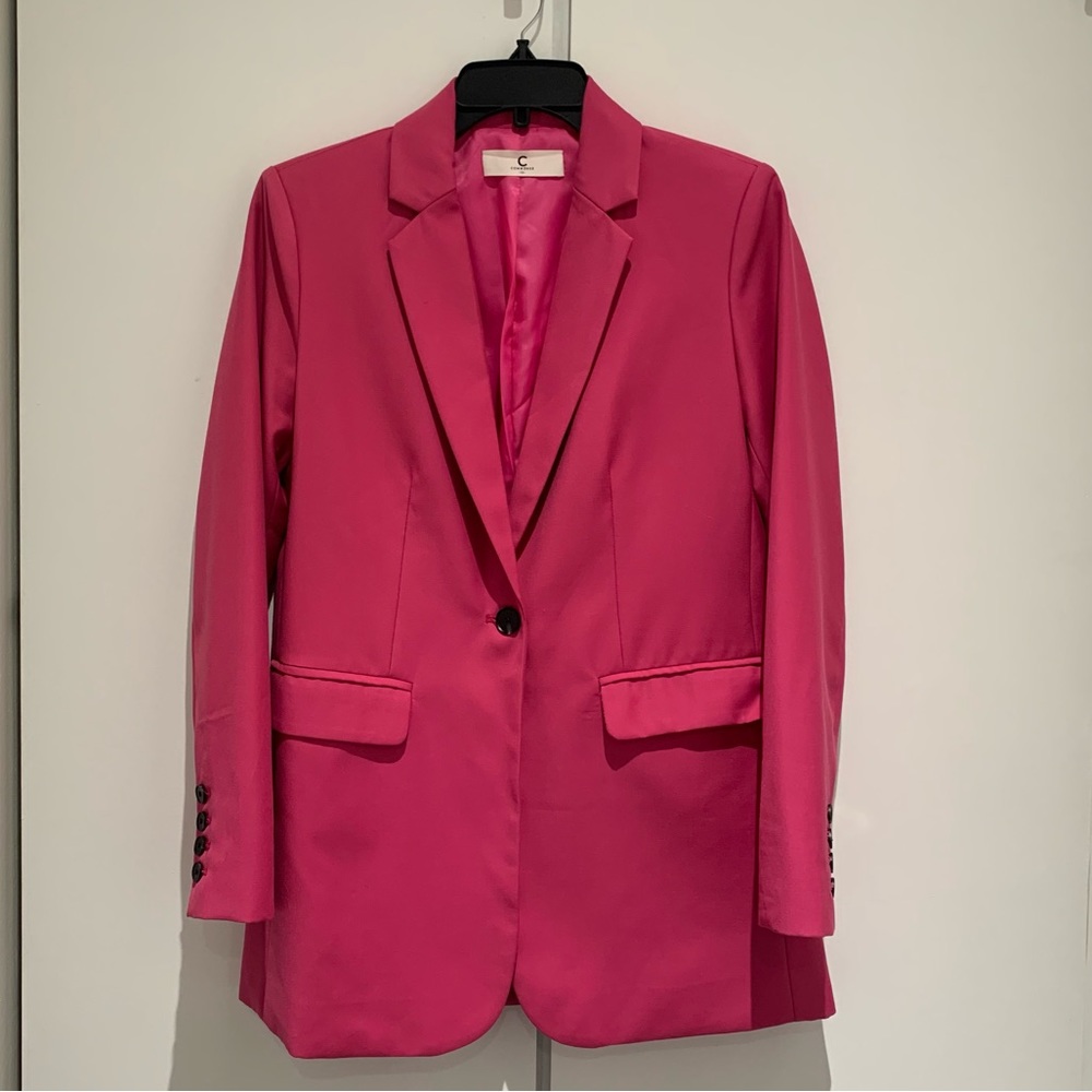 Solid Pink Blazer